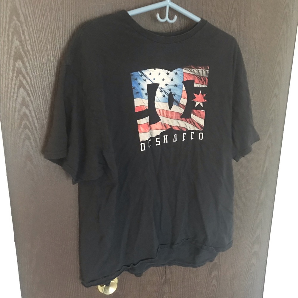 American flag DC tshirt